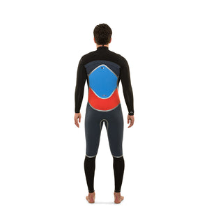 Best Cold Water Wetsuit Isurus 4.3 mm Yamamoto Neoprene Interior Rear View