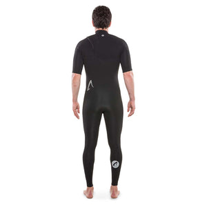 Isurus 2.2 Zipfree Short Arm Wetsuit Yamamoto Neoprene Rear View