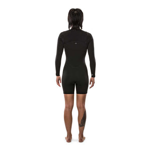 Isurus Ember 2.2 Long Arm Women's Wetsuit Yamamoto Neoprene Interior Rear View