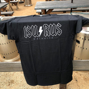Isurus Back In Black T-Shirt - Black