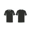 Isurus Circle Icon Short Sleeve T-Shirt - Black (Copy)