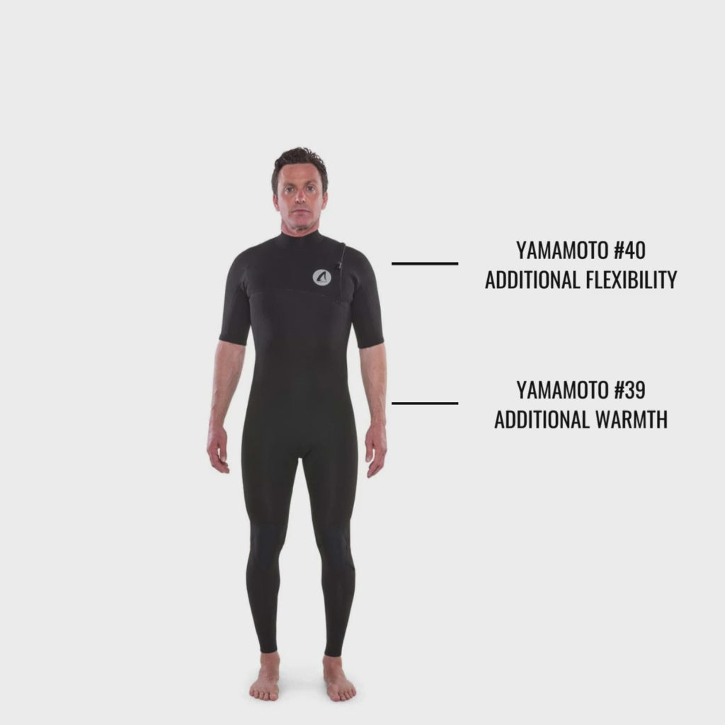 Shield 2.2 Zipfree Short Arm Spring Wetsuit