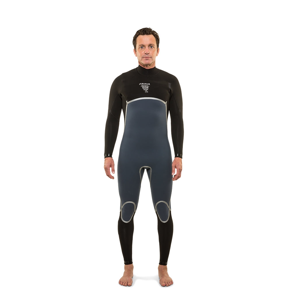 Best Cold Water Wetsuit 4.3 mm Isurus Yamamoto Neoprene Surfing Interior Front View