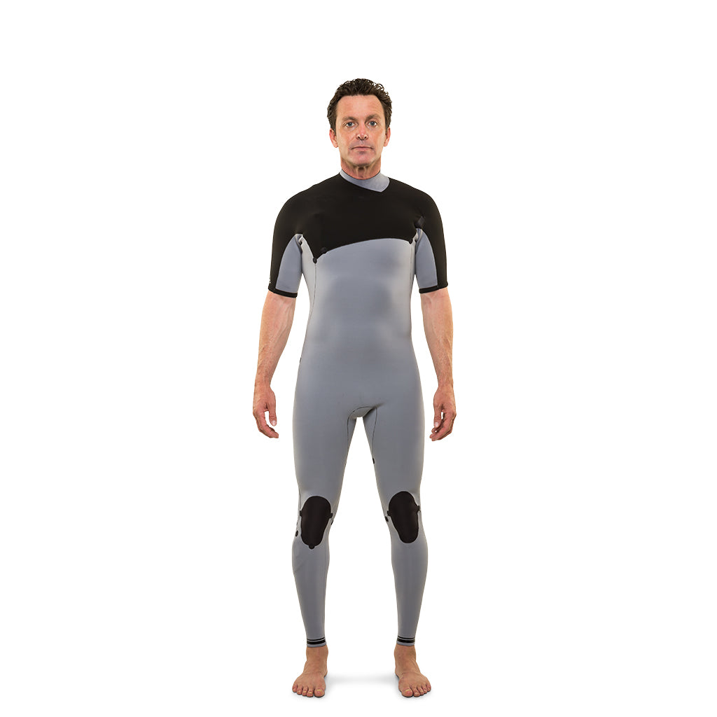 Isurus Shield Short Arm Wetsuit Yamamoto Neoprene Interior Front View
