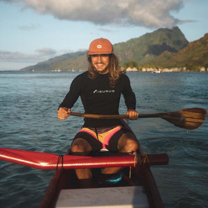 Isurus Evade 1.5 mm wetsuit Top Yamamoto Neoprene Inigo Grasset Mo'orea Tahiti