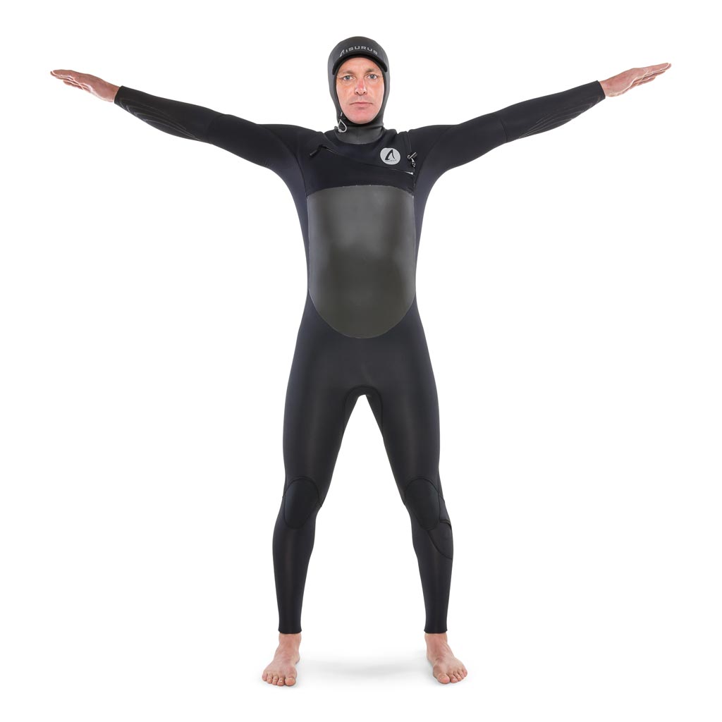 Ti Alpha 6.5 Hooded Chest Zip Winter Wetsuit