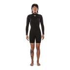 Isurus Ember 2.2 Long Arm Women's Wetsuit Yamamoto Neoprene Interior Front View